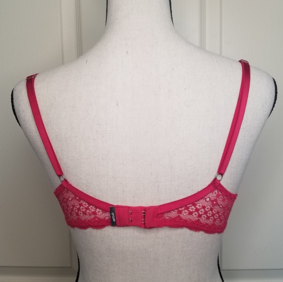 Aerie Dark Pink Push Up Bra - Picture 4 of 6